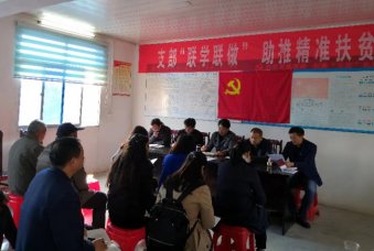 掇刀石中学高二支部赴鱼池村开展联学联做活动